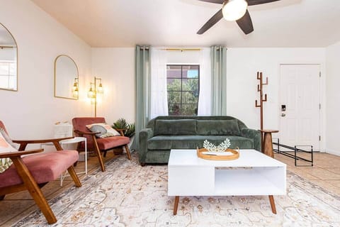 Spacious living and dining area. Great for family fun time and gatherings!