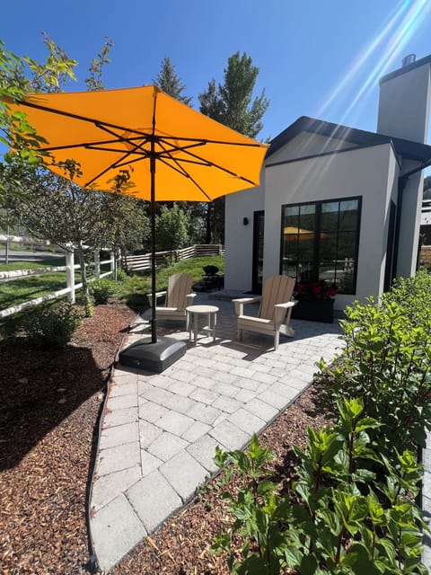 Chalet rear in summer