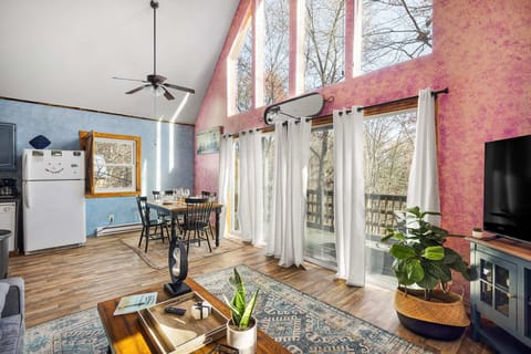 Bright and sunny great room