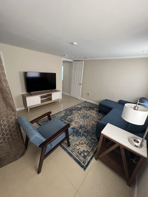 Lounge room with TV