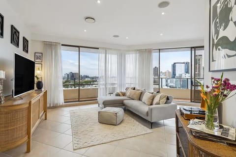 Our lounge room comes with a 55" Smart TV with netflix, wifi and a plush couch