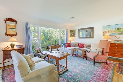 Hyannis Vacation Rental | 2BR | 1.5BA | 1,918 Sq Ft | Steps Required