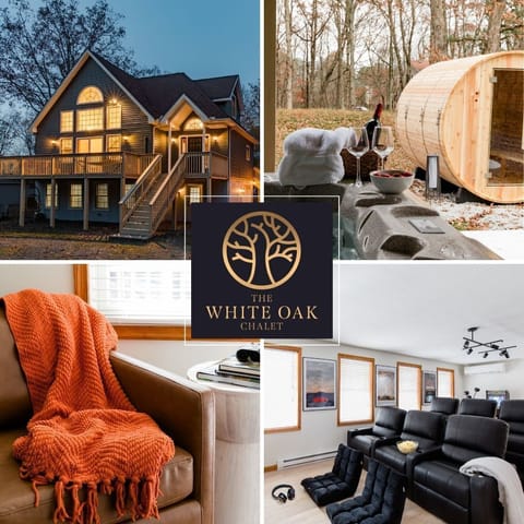 The White Oak Chalet has been thoughtfully designed and packed with amenities.