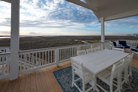 Dining Table and View from Rear Balcony