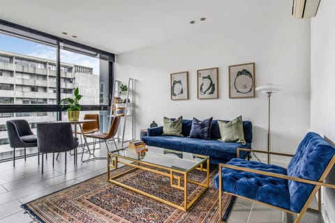 Keep cool in open plan living with air conditioning.