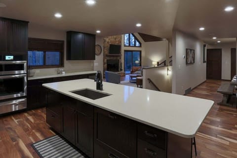 Open concept main floor is great for large groups