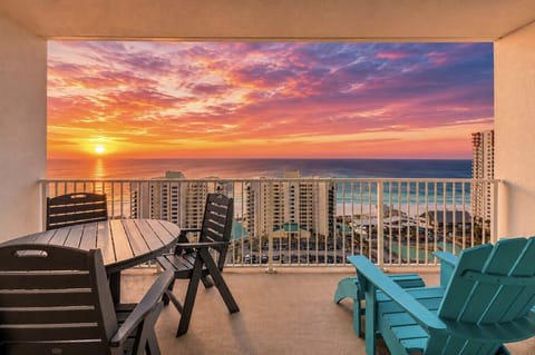 Privately Furnished Balcony with Ocean Views