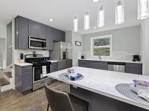 Kitchen on main level of home 