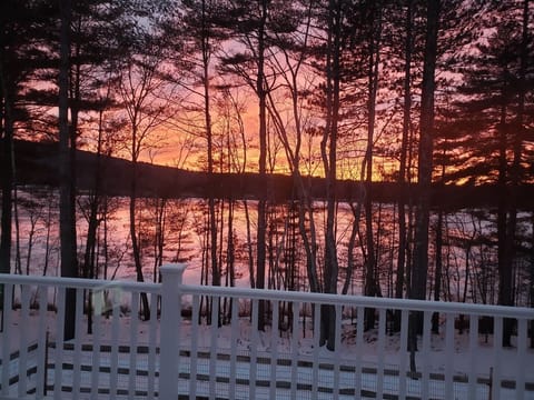 Lakeview from the back deck