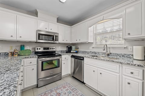 Electric smooth top range and microwave