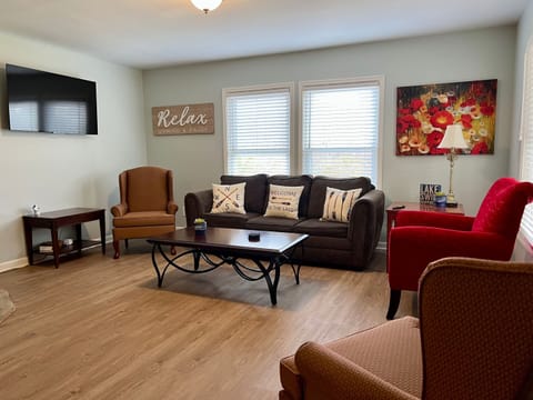 Comfortable furniture in living room