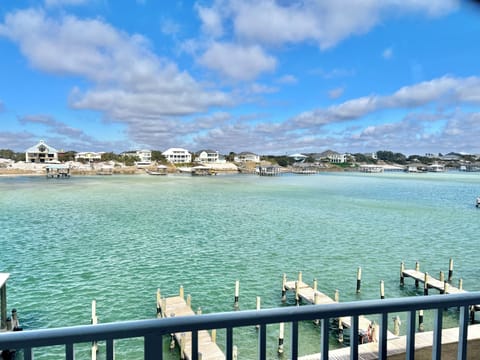 view of Ono Island from balcony