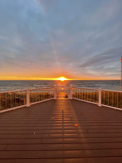 Front row seat to the amazing West Michigan sunsets