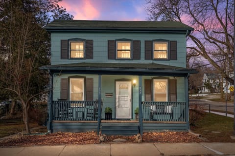 Welcome to The Blue Arbor. Our historic Colonial home away from home in Kerrytown. 