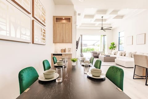 Gourmet Kitchen with Dining Area.