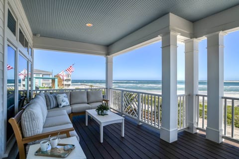 Sit out on the porch and listen to the waves as you enjoy your favorite glass of wine or cup of coffee.