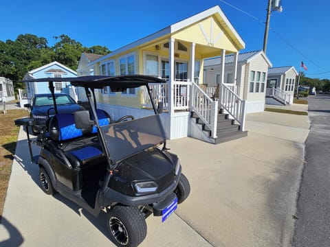 Golf Carts use with House
7 nights or more @ $5/nt 
Less than 7 nights @ $10/nt
