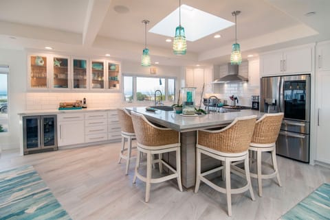 Well designed kitchen allows for your group to visit while cooking.