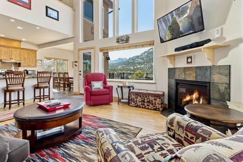 Furniture, Indoors, Living Room, Home Decor, Fireplace