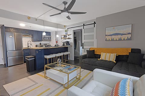 Welcome home to Silver Creek 5606, your unique seventies-inspired home away from home!