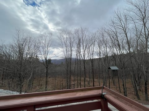 Deck View of Killington Mountain