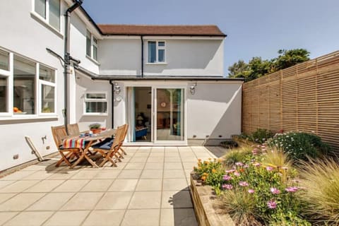 Relax in the private courtyard garden