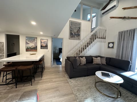 Open area living and kitchen area