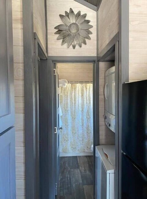 Laundry and bathroom entry