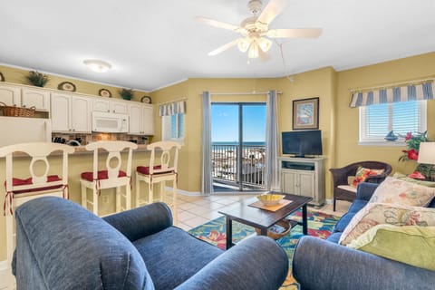 Comfortable Living Room with a Beautiful Ocean View