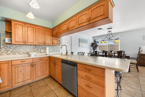 Kitchen Stocked with cooking/eating utensils