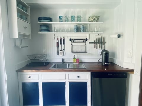 Kitchen sink and dishwasher