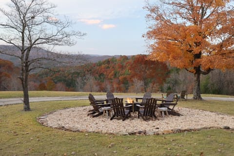 Cozy Fire pit for roasting marshmellows