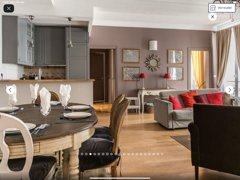 The livingroom with the sofabed (160X200)