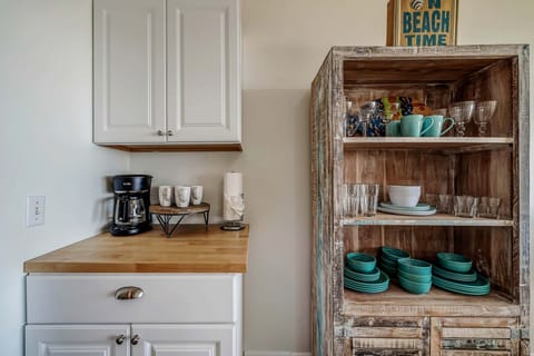 Get your morning started at the coffee bar.