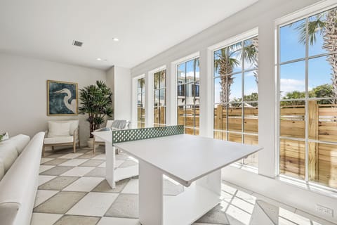 Play Ping Pong with the family