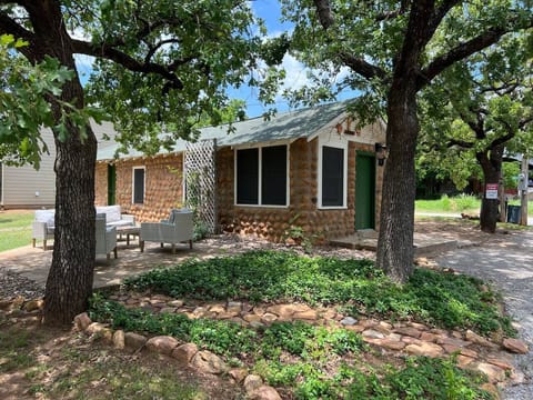 Exterior w/ patio area