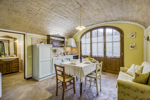 Kitchen and dining area