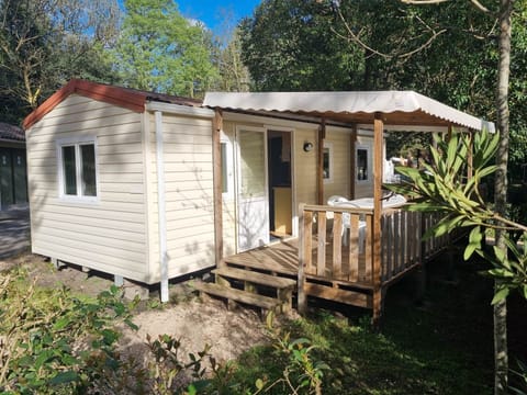 Terrasse Mobil Home Camping L'Orée Des Cévennes
