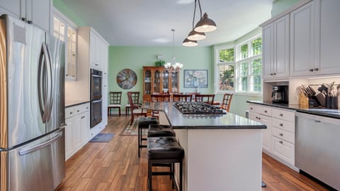 Keuka Lake vacation rental with dock and beautiful shoreline views