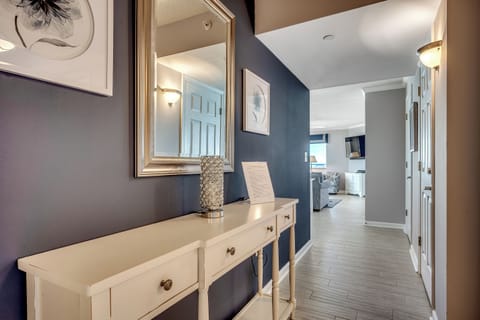 Welcoming entry into the condo. 