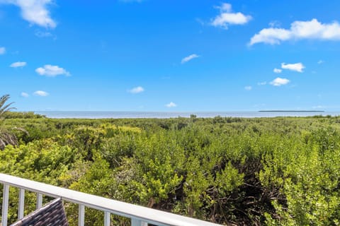 Step outside and savor breathtaking views over lush coastline.