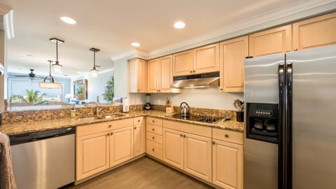 The kitchen has everything the chef in your group will need...