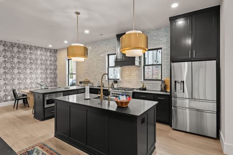 Fully stocked kitchen