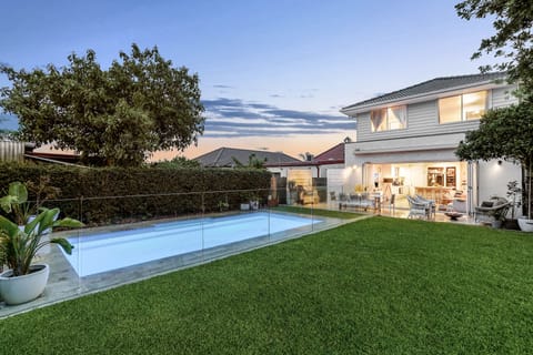 Huge back yard with Pool and entertaining area
