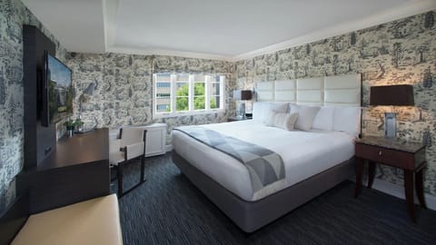 Bedroom. Interior and views may vary based on location and availability