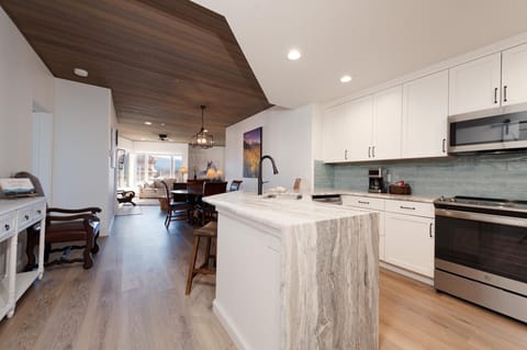 Fully stocked kitchen