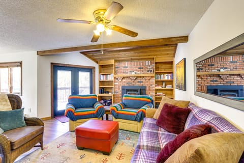 Durango Vacation Rental | 2BR + Loft | 3BA | 2,000 Sq Ft | 2 Steps to Enter