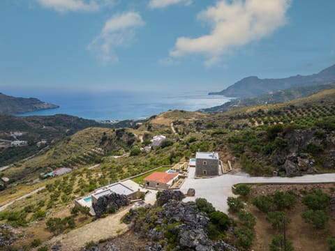Fantastic sea view from above 