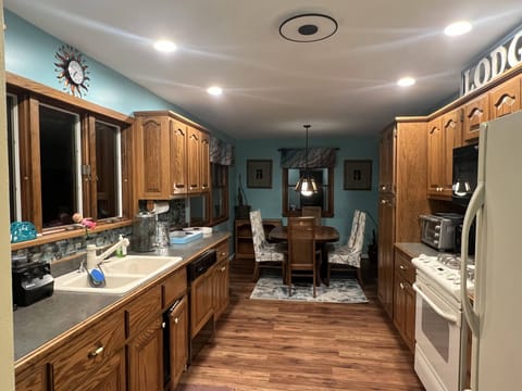 Kitchen with dinning area
