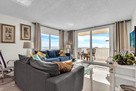 Living Room with Balcony Access